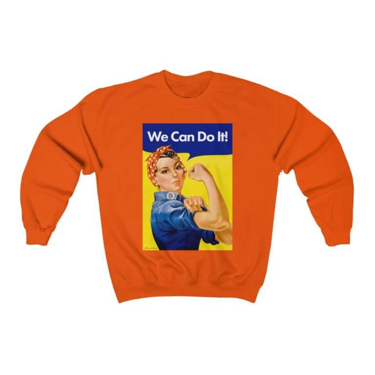 We Can Do it! WWII Poster Art - Sweatshirt - Image 4