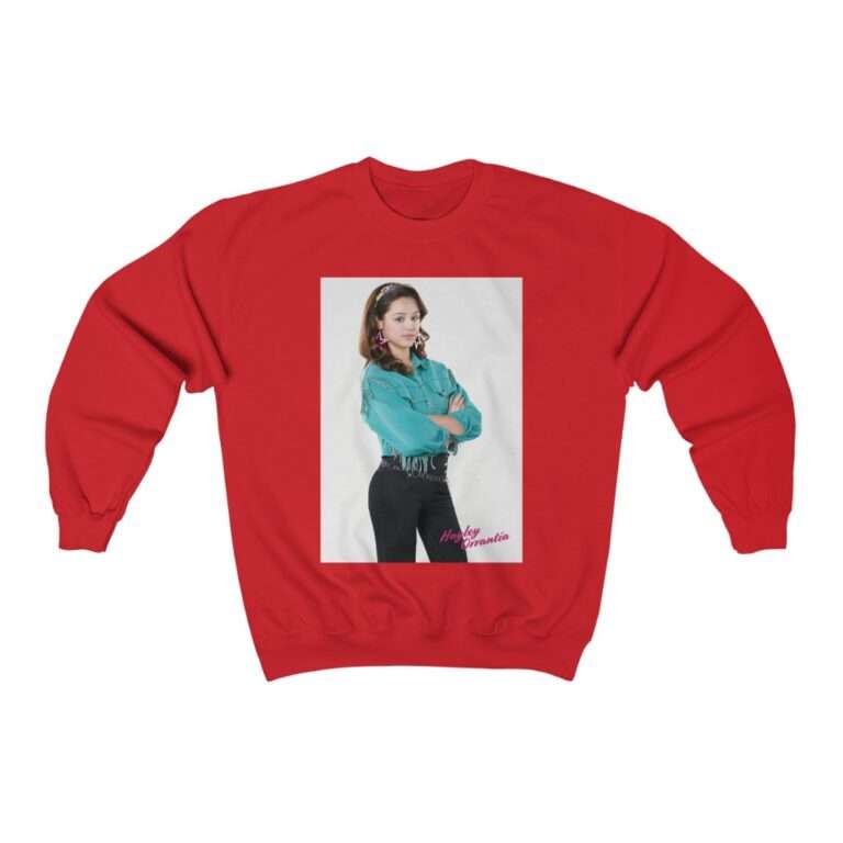 The Goldbergs Hayley Orrantia in Green Fringe Jacket - Sweatshirt - Image 15