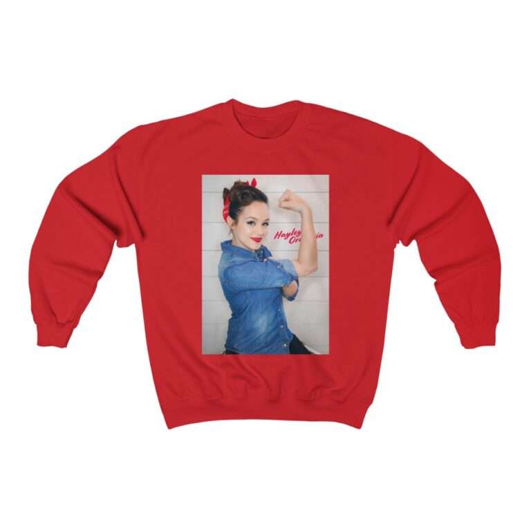 Actress Hayley Orrantia Women Power - Sweatshirt