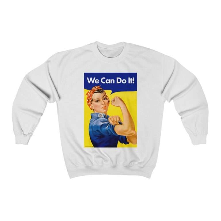 We Can Do it! WWII Poster Art - Sweatshirt - Image 2