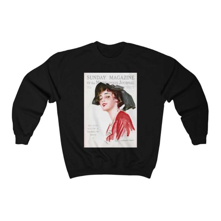 Sunday Magazine Cover by James Montgomery Flagg - Sweatshirt - Image 2
