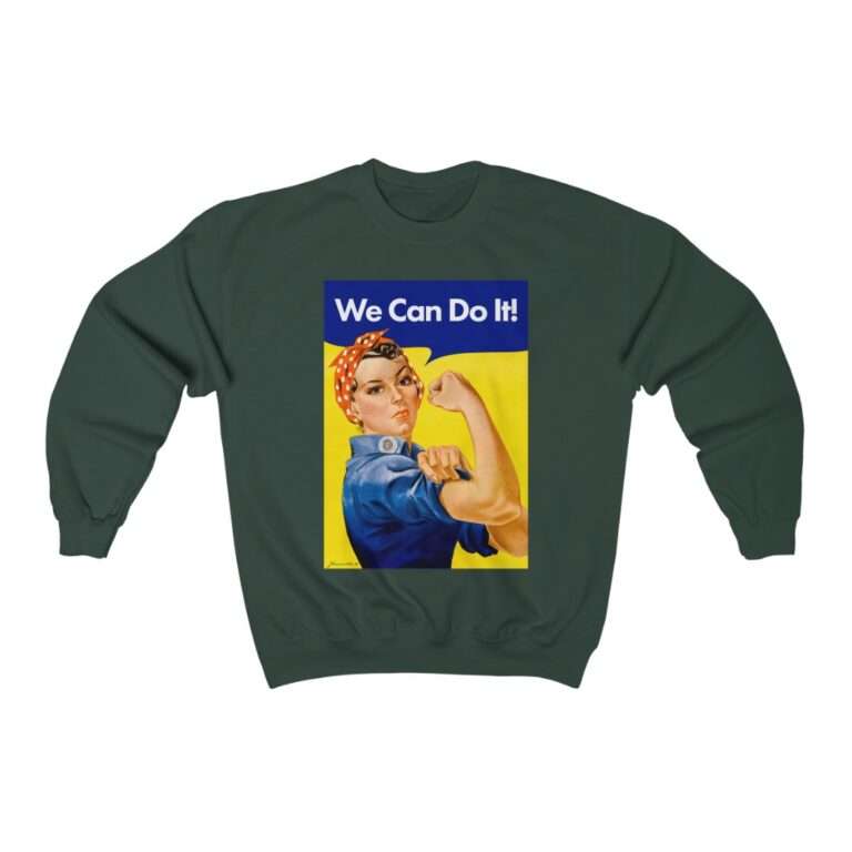 We Can Do it! WWII Poster Art - Sweatshirt - Image 7