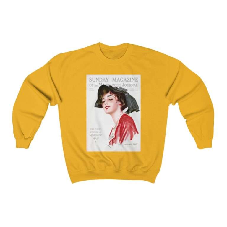 Sunday Magazine Cover by James Montgomery Flagg - Sweatshirt - Image 3