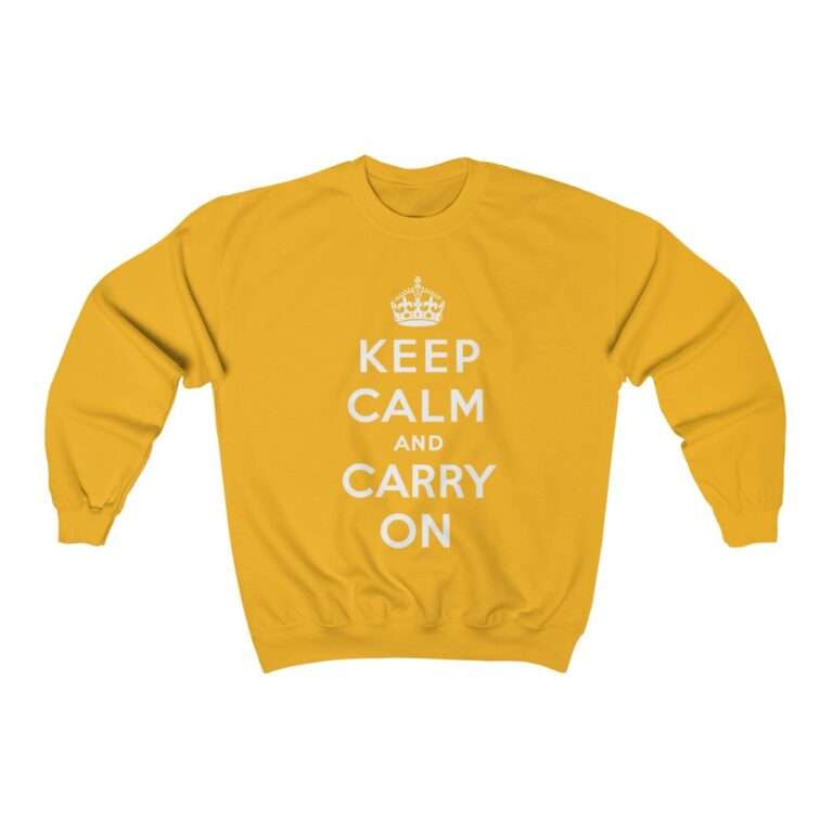 Keep Calm and Carry On - Sweatshirt - Image 4