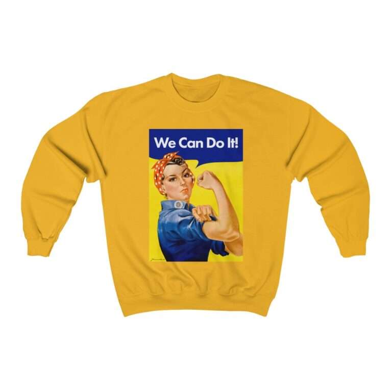 We Can Do it! WWII Poster Art - Sweatshirt - Image 3