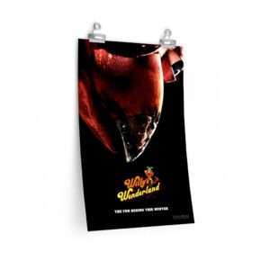 Printed teaser poster for Willy's Wonderland ft. Nicolas Cage - The Ostrich