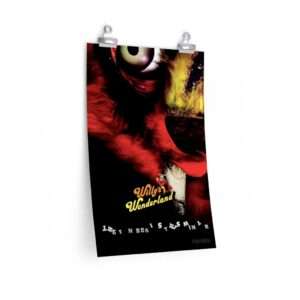 Printed teaser poster for Willy's Wonderland ft. Nicolas Cage - Willy Weasel