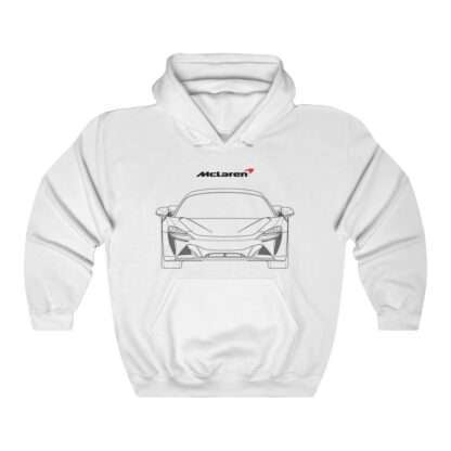 McLaren Artura white unisex hoodie
