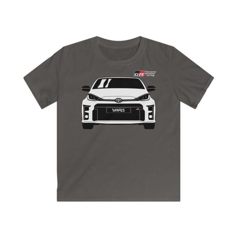 Toyota Gazoo Racing GR Yaris - Kids Cotton T-Shirt - Image 7