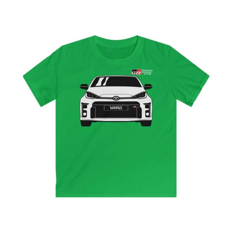 Toyota Gazoo Racing GR Yaris - Kids Cotton T-Shirt - Image 11