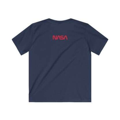 Navy-blue NASA classic kids t-shirt - back