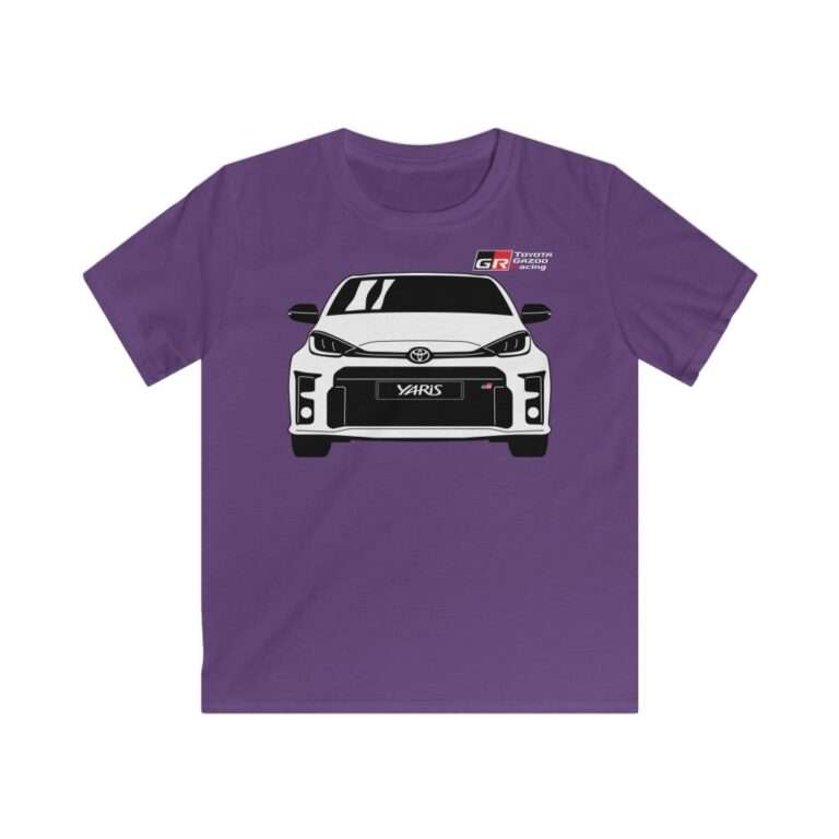 Toyota Gazoo Racing GR Yaris - Kids Cotton T-Shirt - Image 17