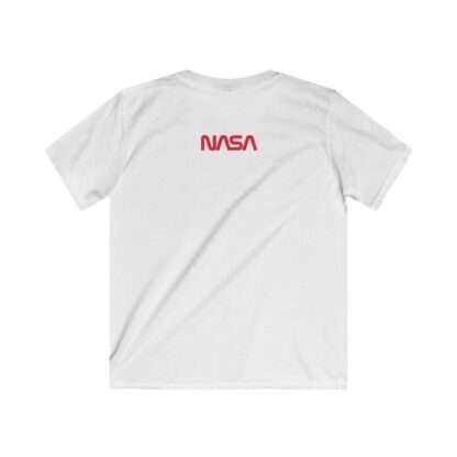 White NASA classic kids t-shirt - back