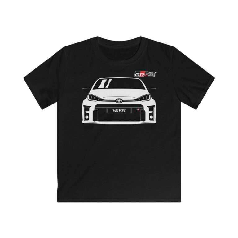 Toyota Gazoo Racing GR Yaris - Kids Cotton T-Shirt - Image 3