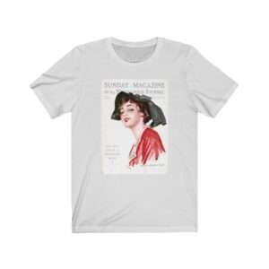 Sunday Magazine Cover by James Montgomery Flagg - Premium Unisex T-Shirt