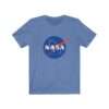 Blue classic NASA logo t-shirt