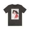 Sunday Magazine Cover by James Montgomery Flagg - Premium Unisex T-Shirt - Image 6