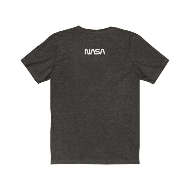 NASA Mars 2020 dark-heather unisex t-shirt - back