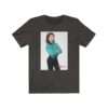 The Goldbergs Hayley Orrantia in Green Fringe Jacket - Premium Unisex T-Shirt - Image 7