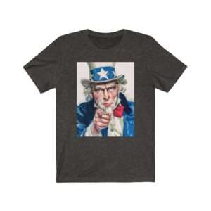 Uncle Sam I Want You Poster Art - Premium Unisex T-Shirt