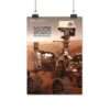 NASA poster print for Mars 2020 Perseverance Rover