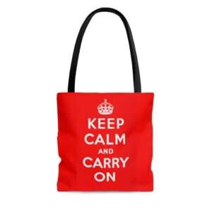 Keep Calm and Carry On - Tote Bag