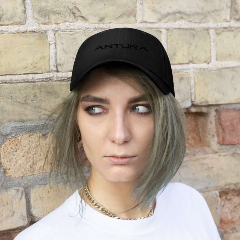 McLaren Artura black hat for men and women