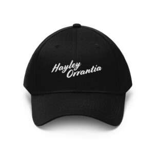 Hayley Orrantia Name Embroidered on Unisex Twill Hat