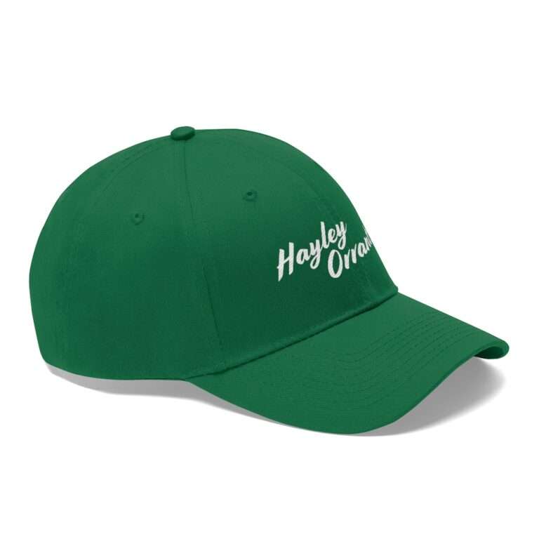 Hayley Orrantia Name Embroidered on Unisex Twill Hat - Image 20