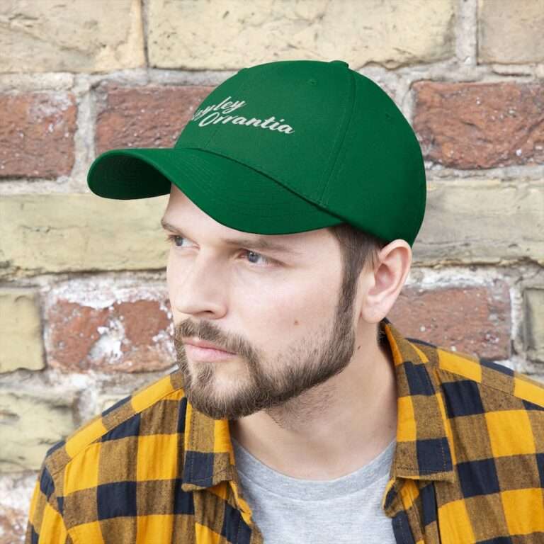 Hayley Orrantia Name Embroidered on Unisex Twill Hat - Image 23