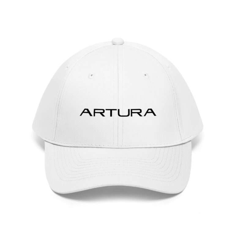 McLaren Artura white hat for men and women