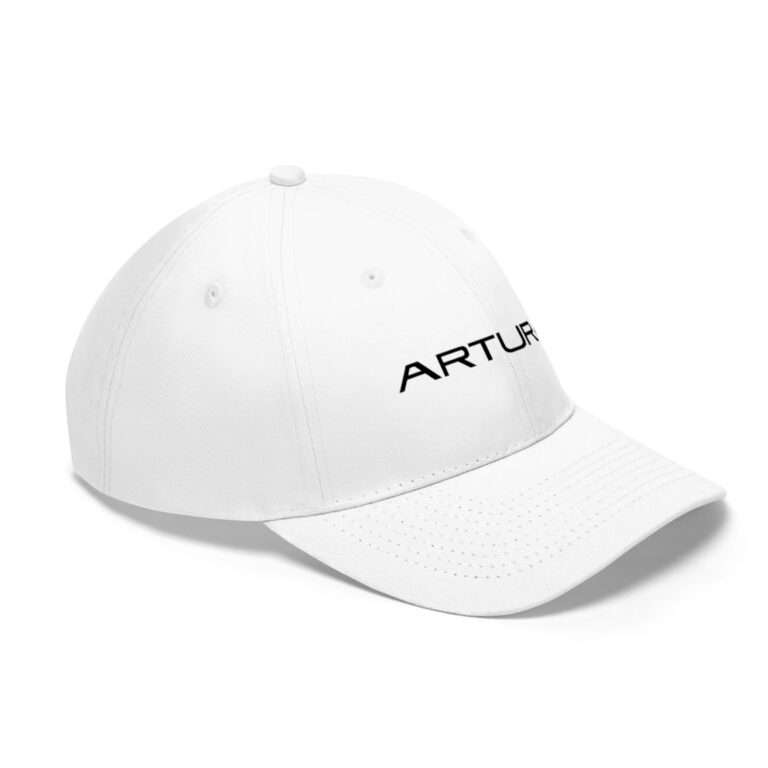 McLaren Artura white hat for men and women