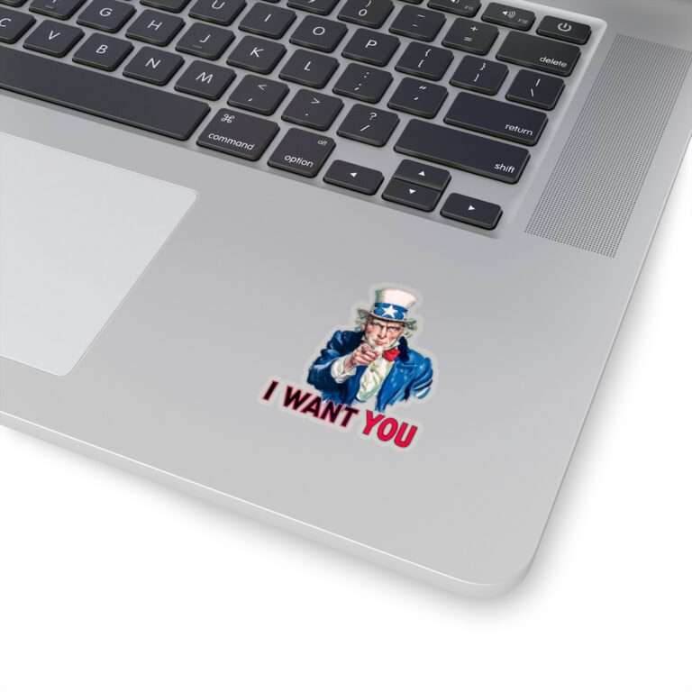 Die-Cut Sticker of I Want You Poster Art - Image 5