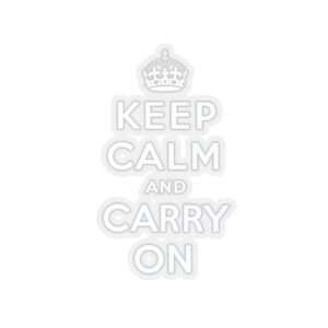 Die-Cut Sticker of Keep Calm and Carry On