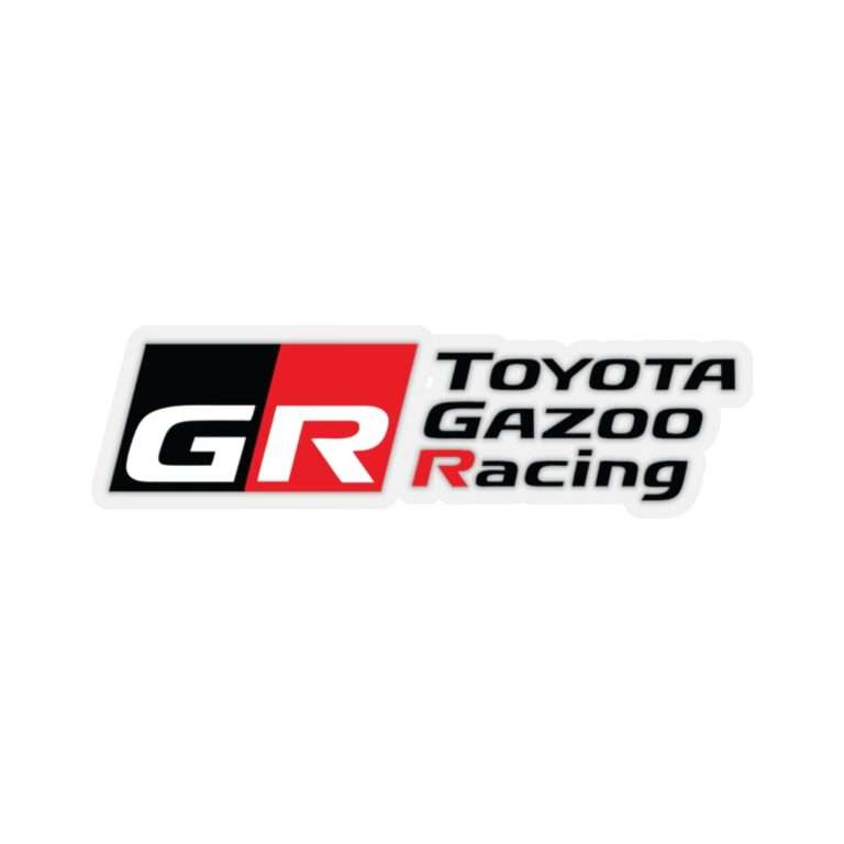 Die-Cut Sticker of Toyota Gazoo Racing Logo