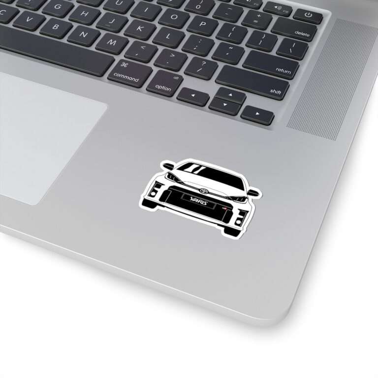 Die-Cut Sticker of Toyota GR Yaris Drawing - Image 5