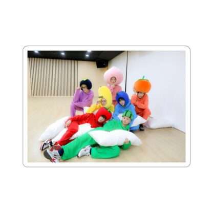 Sticker of Enhypen Group Photo for Halloween 2020 Fruit Cosplay