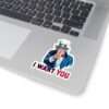 Die-Cut Sticker of I Want You Poster Art - Image 7