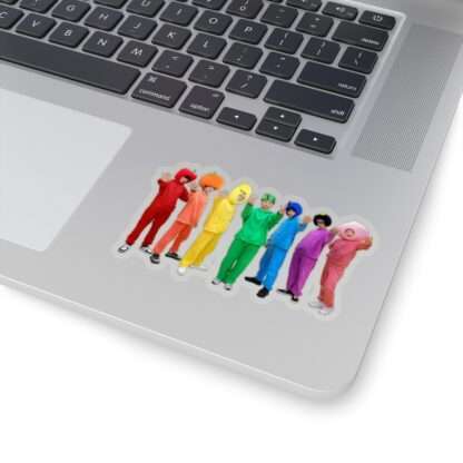 Die Cut Sticker of Enhypen Group Photo for Halloween 2020 Fruit Cosplay