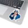 Die-Cut Sticker of Uncle Sam I Want You Poster Art - Image 9