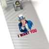 Die-Cut Sticker of I Want You Poster Art - Image 10