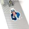 Die-Cut Sticker of Uncle Sam I Want You Poster Art - Image 11