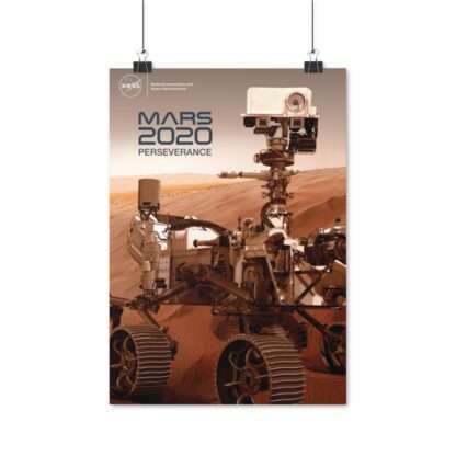 NASA poster print for Mars 2020 Perseverance Rover