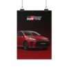 Red GR Yaris Toyota - Poster Print - Image 3