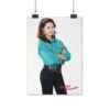 The Goldbergs Hayley Orrantia in Green Fringe Jacket - Poster Print - Image 4