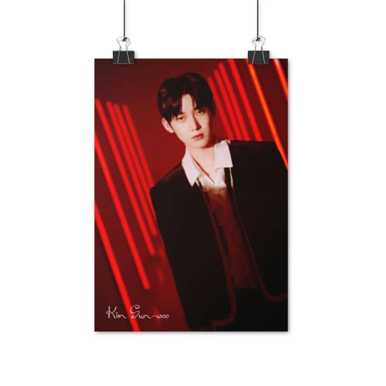 Poster Photo Print of Kim Sun-woo for Enhypen Day One Concept Dusk