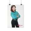 The Goldbergs Hayley Orrantia in Green Fringe Jacket - Poster Print - Image 6