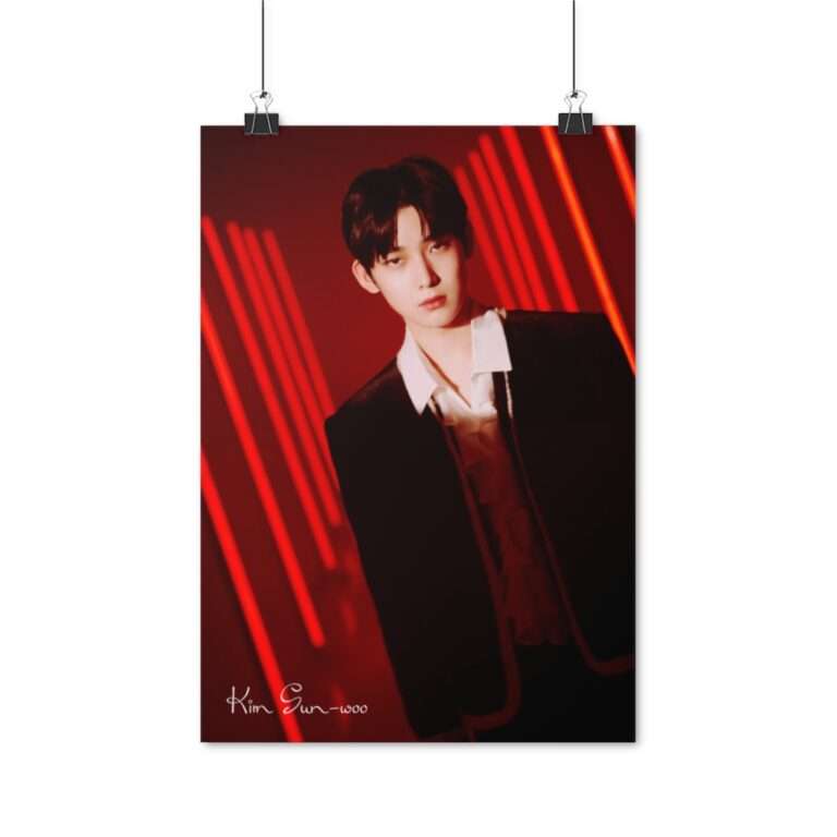 Poster Photo Print of Kim Sun-woo for Enhypen Day One Concept Dusk