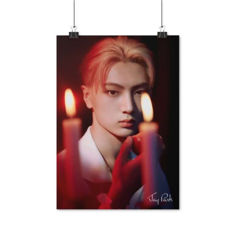 Poster Photo Print of Jay for Enhypen Day One Concept Dusk