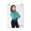 The Goldbergs Hayley Orrantia in Green Fringe Jacket - Poster Print - Image 8
